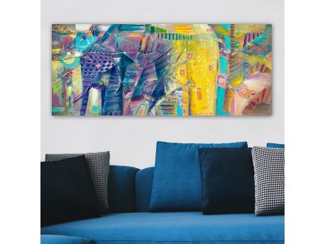 WALLXPERT Dekorativno slikanje na platnu YTY1031327167_50120