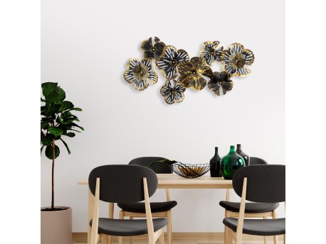 WALLXPERT Dekorativni metalni zidni dodatak Shouguang