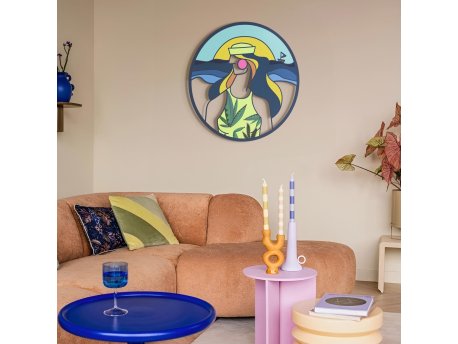 WALLXPERT Dekorativni metalni zidni dodatak Sailor's Dream APT822 69