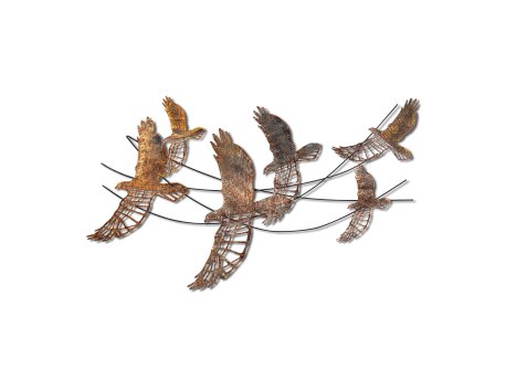 WALLXPERT Dekorativni metalni zidni dodatak Bys 184 A