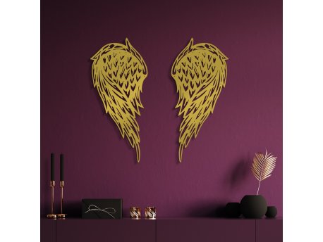 WALLXPERT Dekorativni metalni zidni dodatak Alato 2