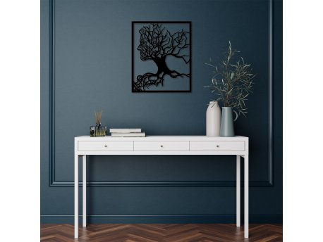 WALLXPERT Dekorativni metalni zidni dodatak Tree Man 262