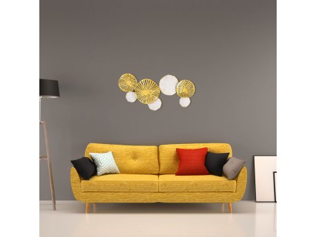 WALLXPERT Dekorativni metalni zidni dodatak Samuray