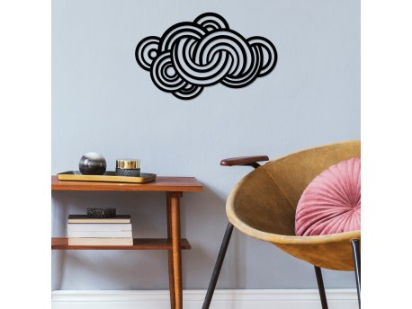 WALLXPERT Dekorativni metalni zidni dodatak Geometrical 3