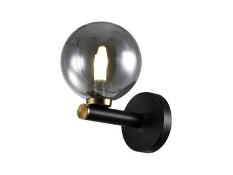 BBLINK Zidna lampa 1xG9 Crna, bakar