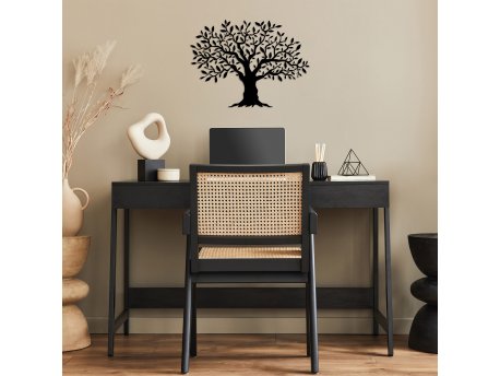 WALLXPERT Dekorativni metalni zidni dodatak Monumental Tree Medium