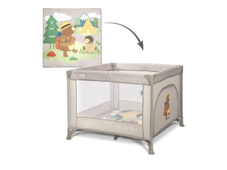 LORELLI BERTONI Ogradica za bebe Play&Relax Beige Camping