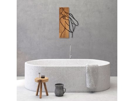 WALLXPERT Dekorativni drveni zidni dodatak MA 297