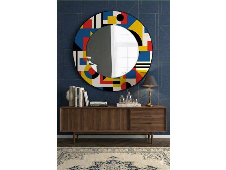 WALLXPERT Dekorativno ogledalo Artmdfmrr6