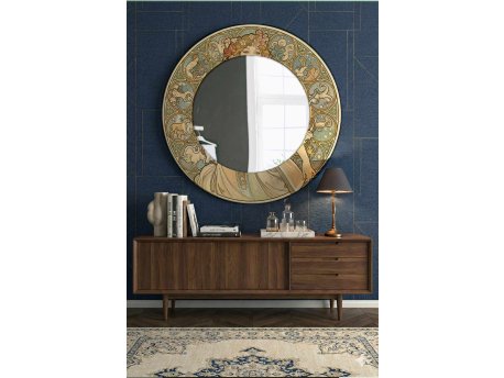 WALLXPERT Dekorativno ogledalo Artmdfmrr7