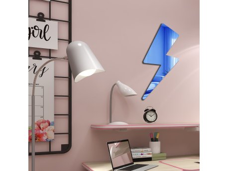 WALLXPERT Dekorativno ogledalo Ozgl504 Blue