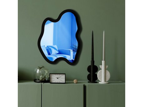 WALLXPERT Dekorativno ogledalo Ozgl505 Blue