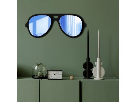 WALLXPERT Dekorativno ogledalo Ozgl508 Blue