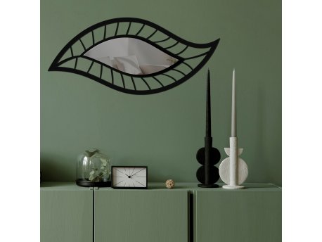 WALLXPERT Dekorativno ogledalo Ozgl513 Smoked