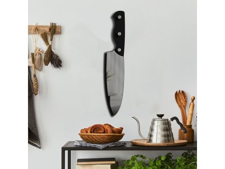 WALLXPERT Dekorativno ogledalo Ozgl514 Smoked