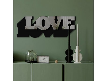 WALLXPERT Dekorativno ogledalo Ozgl515 Smoked