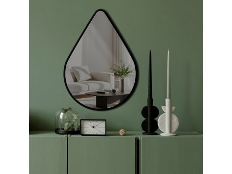 WALLXPERT Dekorativno ogledalo Ozgl516 Smoked