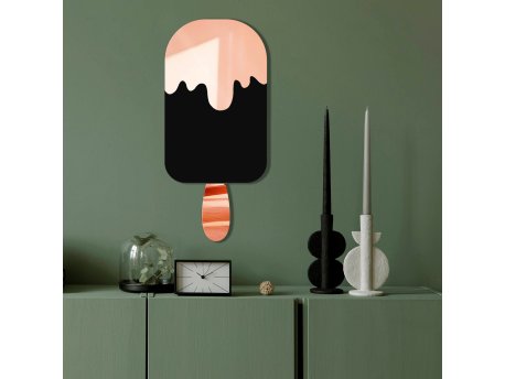 WALLXPERT Dekorativno ogledalo Ozgl518 Rose Gold