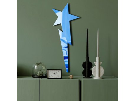 WALLXPERT Dekorativno ogledalo Ozgl521 Blue