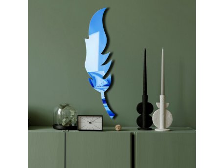 WALLXPERT Dekorativno ogledalo Ozgl524 Blue