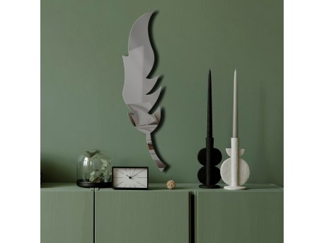 WALLXPERT Dekorativno ogledalo Ozgl524 Smoked