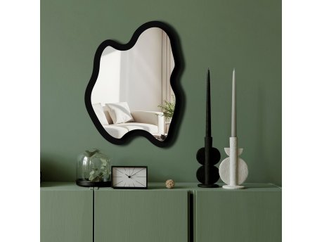 WALLXPERT Dekorativno ogledalo Ozgl505 Silver