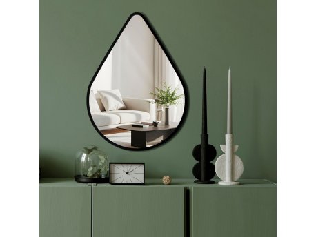 WALLXPERT Dekorativno ogledalo Ozgl516 Silver