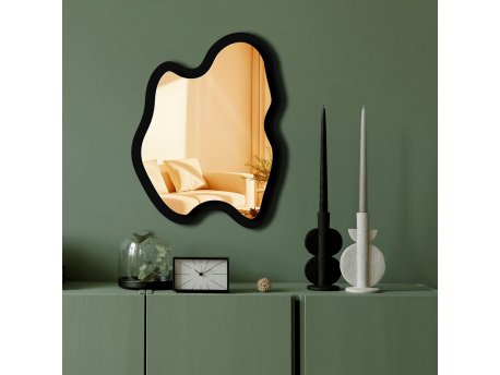 WALLXPERT Dekorativno ogledalo Ozgl505 Gold