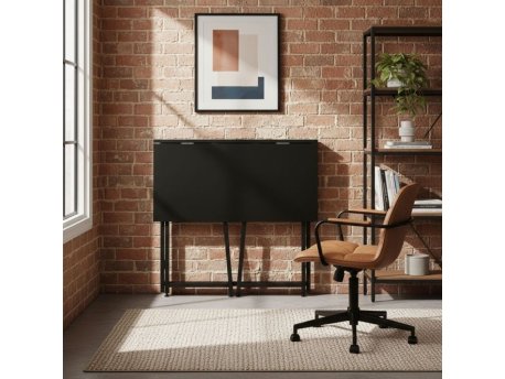 ModernHome Sklopivi sto za kompijuter 80x45 cm laptop Table black