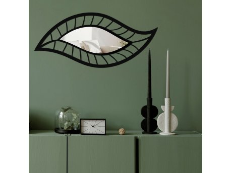 WALLXPERT Dekorativno ogledalo Ozgl513 Silver