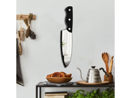 WALLXPERT Dekorativno ogledalo Ozgl514 Silver