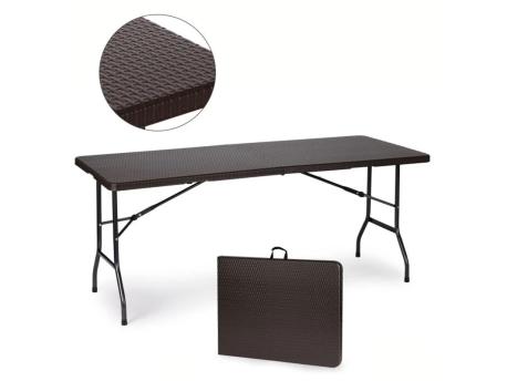 ModernHome Sklopivi sto za proslave 180 cm Rattan Style