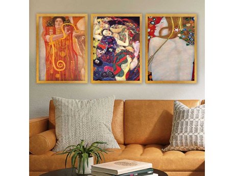 WALLXPERT Dekorativna slika u ramu (3 dela) 3AC_UN987528_5575