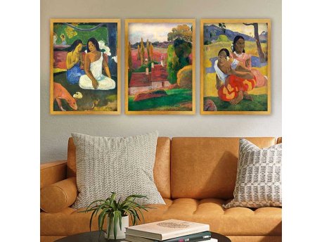 WALLXPERT Dekorativna slika u ramu (3 dela) 3AC_UN1233897_5575