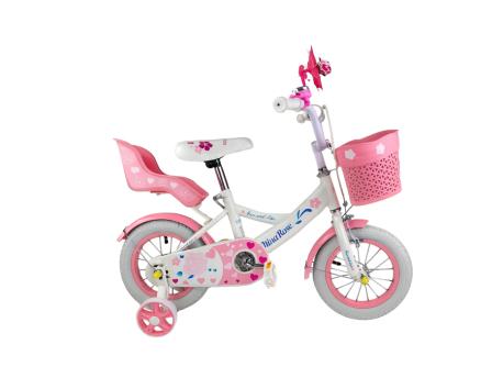 ARISTOM 722-12 Nina Rose Dečiji bicikl beli