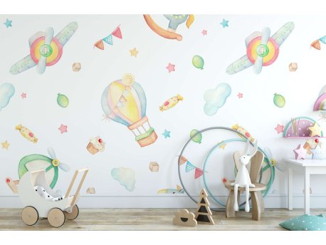 WALLXPERT Dekorativna nalepnica za zid MDK 00120 100 x 100