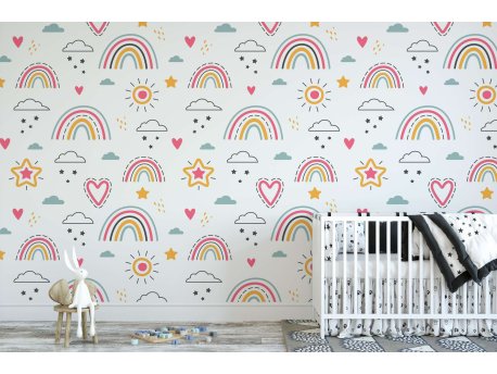 WALLXPERT Dekorativna nalepnica za zid MDK 00126 100 x 100