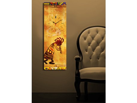 WALLXPERT Dekorativni zidni sat od platna 3090CS 35