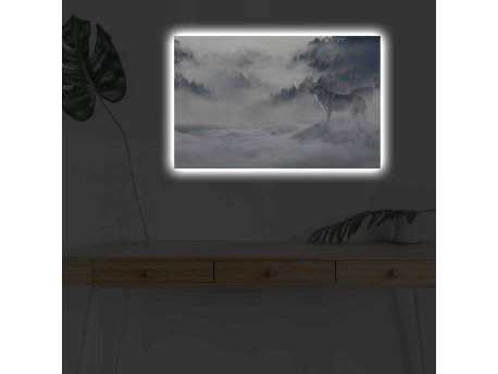 WALLXPERT Dekorativno LED osvetljeno platno sa slikanjem 4570DHDACT 179