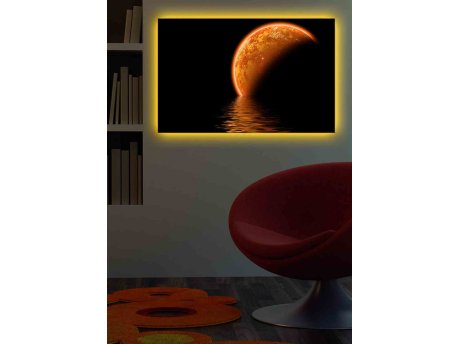 WALLXPERT Dekorativno LED osvetljeno platno sa slikanjem 4570DACT 10