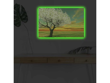 WALLXPERT Dekorativno LED osvetljeno platno sa slikanjem 4570DHDACT 146