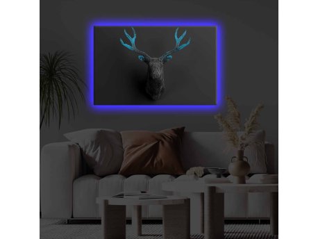 WALLXPERT Dekorativno LED osvetljeno platno sa slikanjem 4570KTLGDACT 008