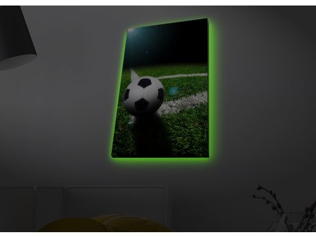 WALLXPERT Dekorativno LED osvetljeno platno sa slikanjem 4570MDACT 057