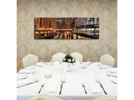 WALLXPERT Dekorativno LED osvetljeno platno sa slikanjem 3090IACT 49