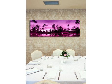 WALLXPERT Dekorativno LED osvetljeno platno sa slikanjem 3090IACT 6