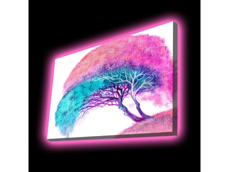 WALLXPERT Dekorativno LED osvetljeno platno sa slikanjem 4570PMDACT 003