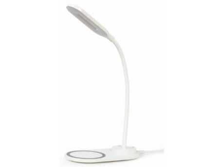 GEMBIRD TA-WPC10-LED-01-W LED Stona lampa + QI bezicni punjac max10W Bela