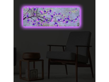 WALLXPERT Dekorativno LED osvetljeno platno sa slikanjem 3090PMDACT 004