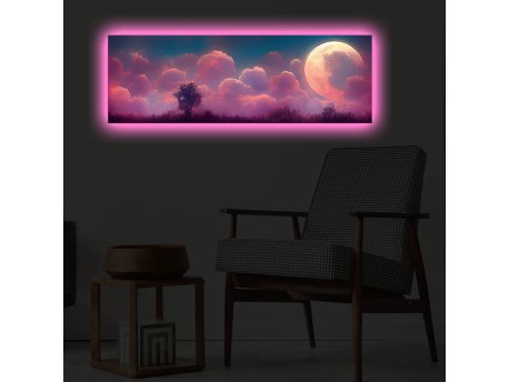 WALLXPERT Dekorativno LED osvetljeno platno sa slikanjem 3090PMDACT 006