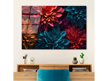 WALLXPERT Dekorativno farbanje kaljenog stakla UV 1175 70 x 100